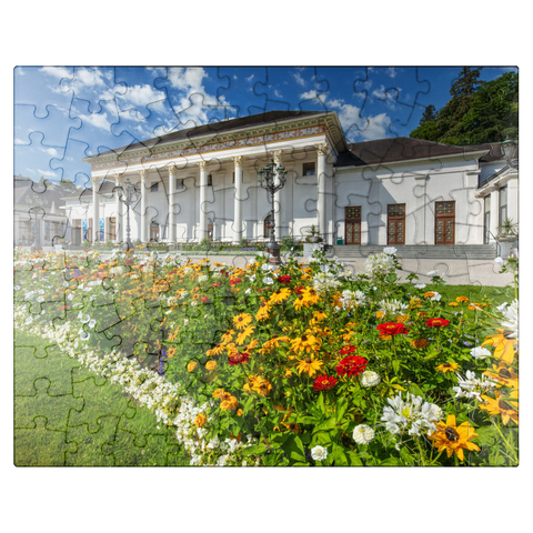 puzzleplate Kurhaus with the casino in Baden-Baden 100 Jigsaw Puzzle
