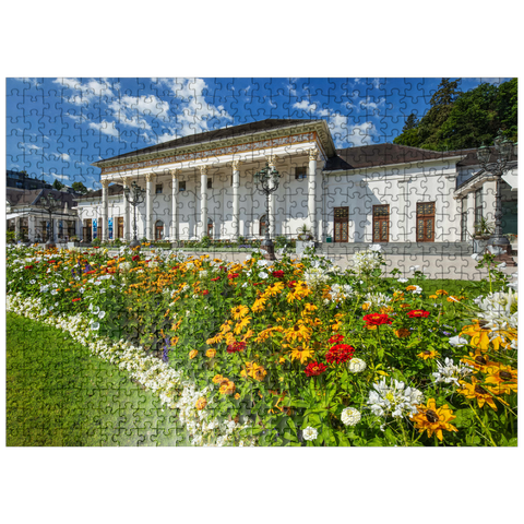 puzzleplate Kurhaus with the casino in Baden-Baden 500 Jigsaw Puzzle