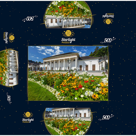 Kurhaus with the casino in Baden-Baden 500 Jigsaw Puzzle box 3D Modell