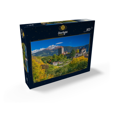 Tirol Castle in the village of Tirol near Merano, Province of Bolzano, Trentino-Alto Adige, Italy 100 Jigsaw Puzzle box view1