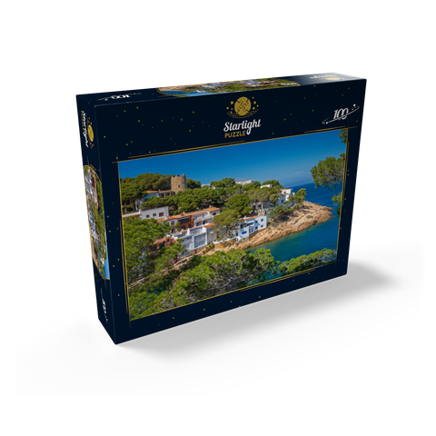 Cala Sa Tuna Cove, Begur, Costa Brava, Spain 100 Jigsaw Puzzle box view1