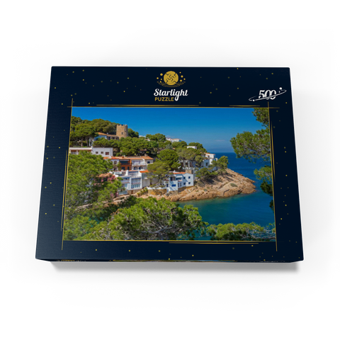 Cala Sa Tuna Cove, Begur, Costa Brava, Spain 500 Jigsaw Puzzle box view1