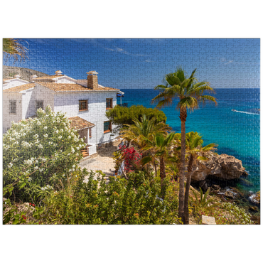 puzzleplate Vacation home on the coast near Moraira, Costa Blanca, Spain 1000 Jigsaw Puzzle