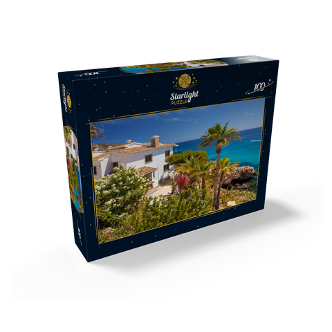 Vacation home on the coast near Moraira, Costa Blanca, Spain 100 Jigsaw Puzzle box view1