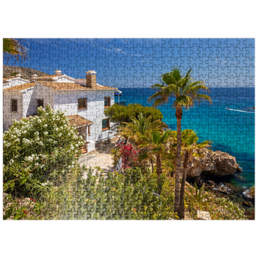 puzzleplate Vacation home on the coast near Moraira, Costa Blanca, Spain 500 Jigsaw Puzzle