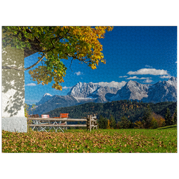 puzzleplate At the mountain inn Gschwandtnerbauer (1020m) 1000 Jigsaw Puzzle