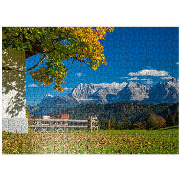 puzzleplate At the mountain inn Gschwandtnerbauer (1020m) 500 Jigsaw Puzzle