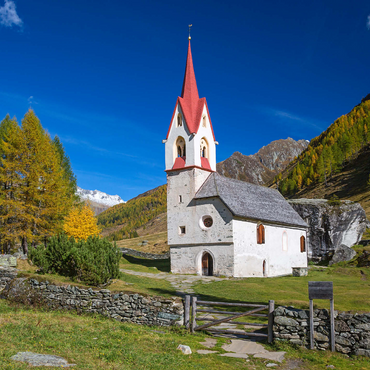 Holy Spirit Church, Ahrntal, Trentino-South Tyrol, Italy 1000 Jigsaw Puzzle 3D Modell