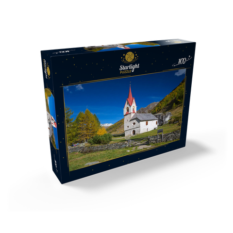 Holy Spirit Church, Ahrntal, Trentino-South Tyrol, Italy 100 Jigsaw Puzzle box view1