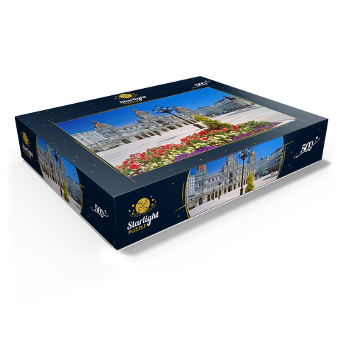 City Hall with the statue of Marka Pita 500 Jigsaw Puzzle box view1