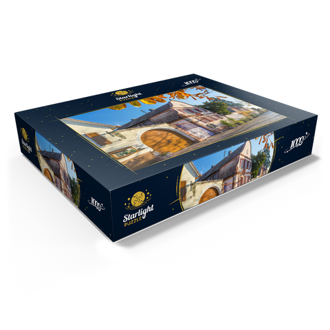 Winegrowers' houses in Rhodt unter Rietburg, southern wine route 1000 Jigsaw Puzzle box view1