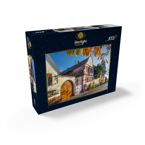 Winegrowers' houses in Rhodt unter Rietburg, southern wine route 1000 Jigsaw Puzzle box view1