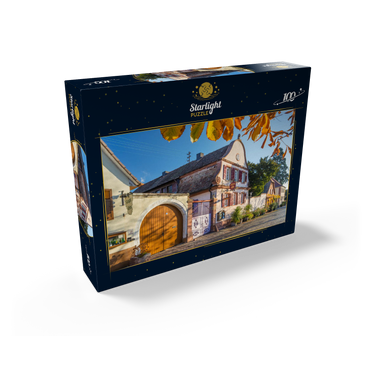 Winegrowers' houses in Rhodt unter Rietburg, southern wine route 100 Jigsaw Puzzle box view1
