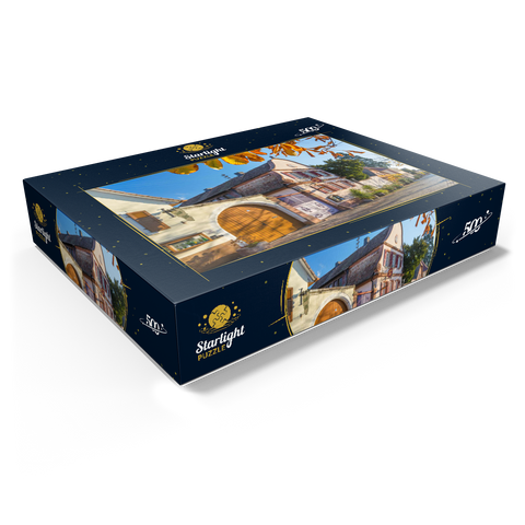 Winegrowers' houses in Rhodt unter Rietburg, southern wine route 500 Jigsaw Puzzle box view1