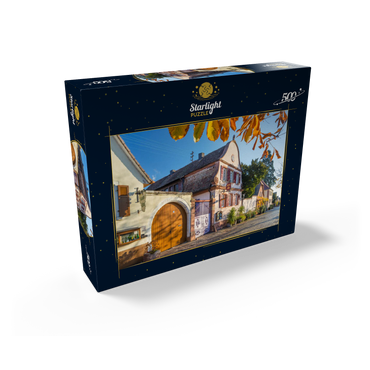 Winegrowers' houses in Rhodt unter Rietburg, southern wine route 500 Jigsaw Puzzle box view1