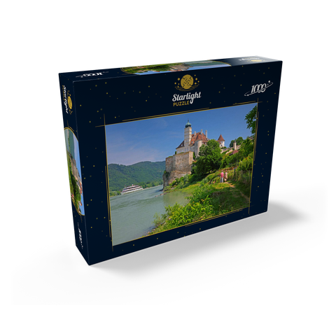 Schönbühel Castle on the Danube, Schönbühel-Aggsbach, Wachau, Lower Austria, Austria 1000 Jigsaw Puzzle box view1