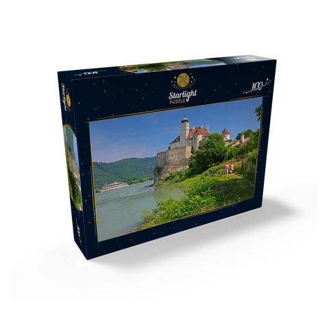 Schönbühel Castle on the Danube, Schönbühel-Aggsbach, Wachau, Lower Austria, Austria 100 Jigsaw Puzzle box view1