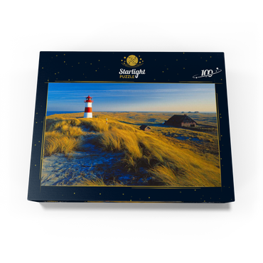 Eastern lighthouse at the elbow, List, island Sylt 100 Jigsaw Puzzle box view1