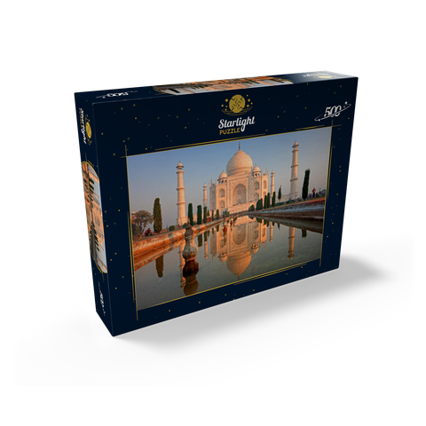 Taj Mahal, Agra, Uttar Pradesh, India 500 Jigsaw Puzzle box view1