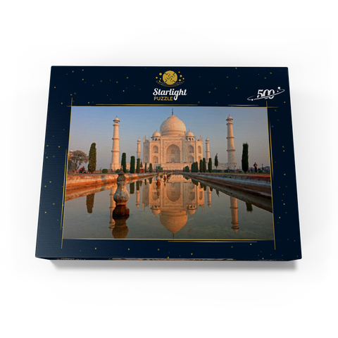 Taj Mahal, Agra, Uttar Pradesh, India 500 Jigsaw Puzzle box view1