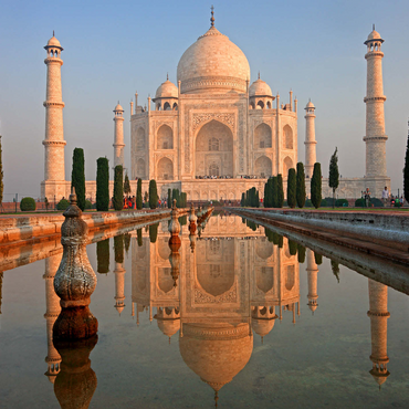 Taj Mahal, Agra, Uttar Pradesh, India 500 Jigsaw Puzzle 3D Modell