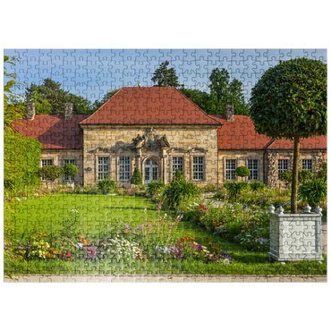 puzzleplate Park Old Castle Hermitage 500 Jigsaw Puzzle