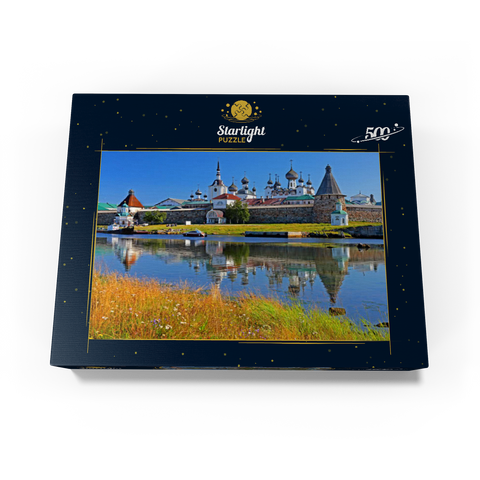 Solovetsky Monastery on Solovetsky Islands in the White Sea, Arkhangelsk Oblast, Russia 500 Jigsaw Puzzle box view1