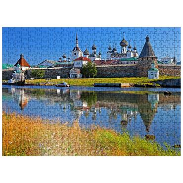 puzzleplate Solovetsky Monastery on Solovetsky Islands in the White Sea, Arkhangelsk Oblast, Russia 500 Jigsaw Puzzle