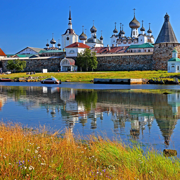Solovetsky Monastery on Solovetsky Islands in the White Sea, Arkhangelsk Oblast, Russia 500 Jigsaw Puzzle 3D Modell