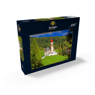 Mountain church in Obernberg am Brenner, Tyrol, Austria 1000 Jigsaw Puzzle box view1