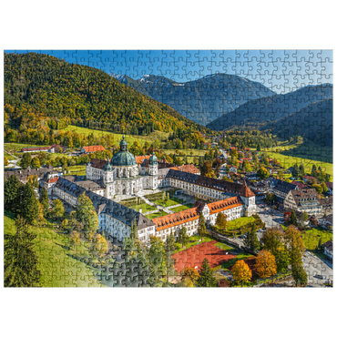 puzzleplate Community Ettal with the monastery Ettal 500 Jigsaw Puzzle