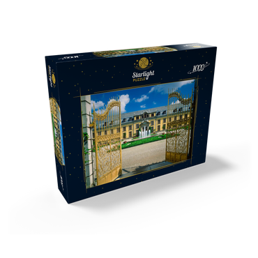 Golden Gate with gallery building, Herrenhausen Palace Park, Hanover 1000 Jigsaw Puzzle box view1