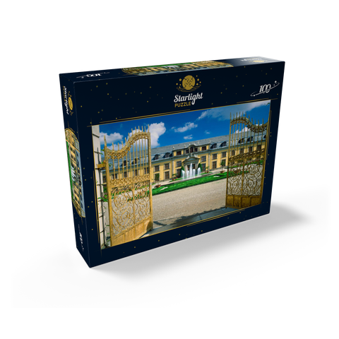 Golden Gate with gallery building, Herrenhausen Palace Park, Hanover 100 Jigsaw Puzzle box view1