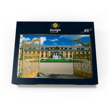 Golden Gate with gallery building, Herrenhausen Palace Park, Hanover 100 Jigsaw Puzzle box view1