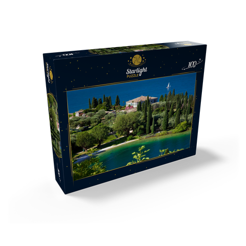 Punta San Vigilio, Lake Garda, Province of Verona, Veneto, Italy 100 Jigsaw Puzzle box view1
