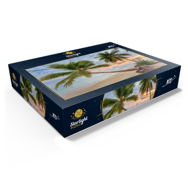 Palm Beach at Hauru Point, Moorea Island, French Polynesia, South Seas 100 Jigsaw Puzzle box view1