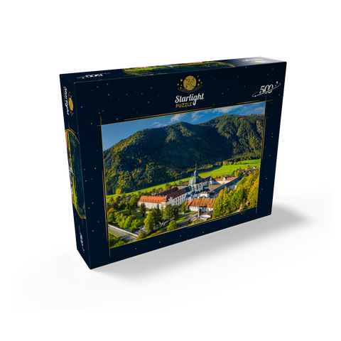 Bendictine Monastery Ettal, Ammergau Alps, Ammer Valley 500 Jigsaw Puzzle box view1