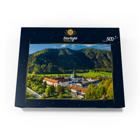 Bendictine Monastery Ettal, Ammergau Alps, Ammer Valley 500 Jigsaw Puzzle box view1