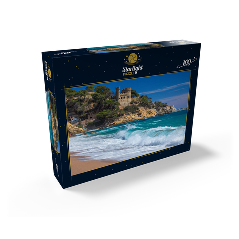 Coast of Lloret de Mar, Costa Brava, Catalonia, Spain 100 Jigsaw Puzzle box view1