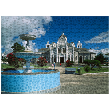 puzzleplate Basilica de Nuestra Senora de los Angeles in Cartago, Costa Rica 500 Jigsaw Puzzle
