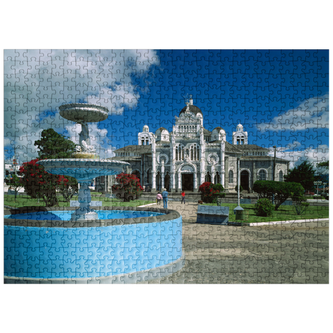 puzzleplate Basilica de Nuestra Senora de los Angeles in Cartago, Costa Rica 500 Jigsaw Puzzle