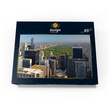 View from Rockefeller Center over Central Park, Manhattan, New York City, USA 100 Jigsaw Puzzle box view1