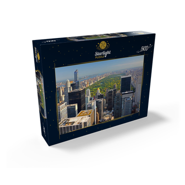 View from Rockefeller Center over Central Park, Manhattan, New York City, USA 500 Jigsaw Puzzle box view1