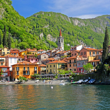 Varenna on Lake Como, Province of Lecco, Lombardy, Italy 100 Jigsaw Puzzle 3D Modell