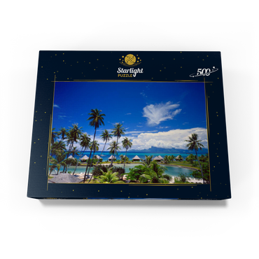 Beachcomber Hotel on Tahiti Island, French Polynesia, South Seas 500 Jigsaw Puzzle box view1