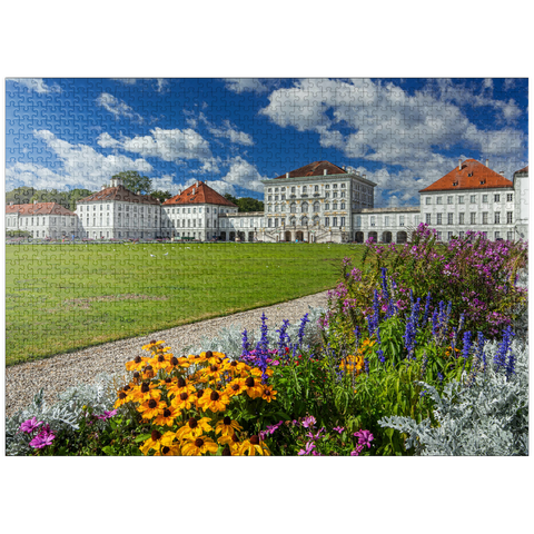 puzzleplate Palace park with the Nymphenburg Palace 1000 Jigsaw Puzzle