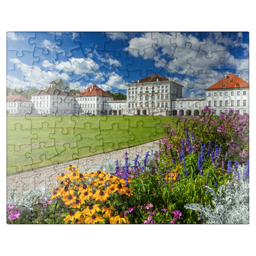 puzzleplate Palace park with the Nymphenburg Palace 100 Jigsaw Puzzle