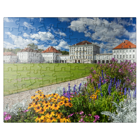 puzzleplate Palace park with the Nymphenburg Palace 100 Jigsaw Puzzle