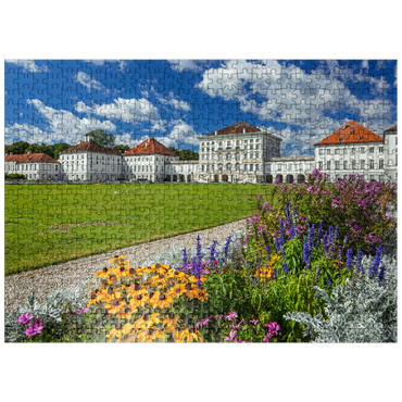 puzzleplate Palace park with the Nymphenburg Palace 500 Jigsaw Puzzle