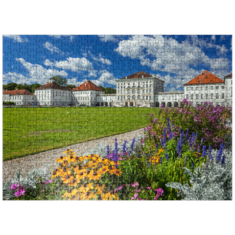 puzzleplate Palace park with the Nymphenburg Palace 500 Jigsaw Puzzle